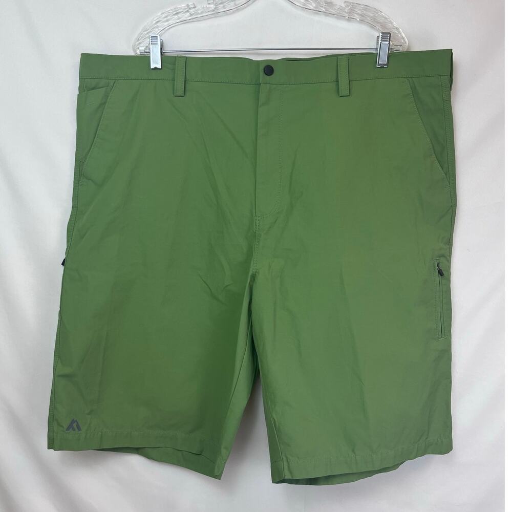 Tahoe River Outfitters Men Hiking Vacation Beach Pickleball Shorts 46 Green